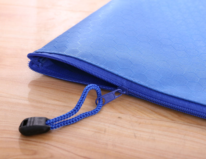 Football Pattern Document Zipper Bag, view 2 of 3