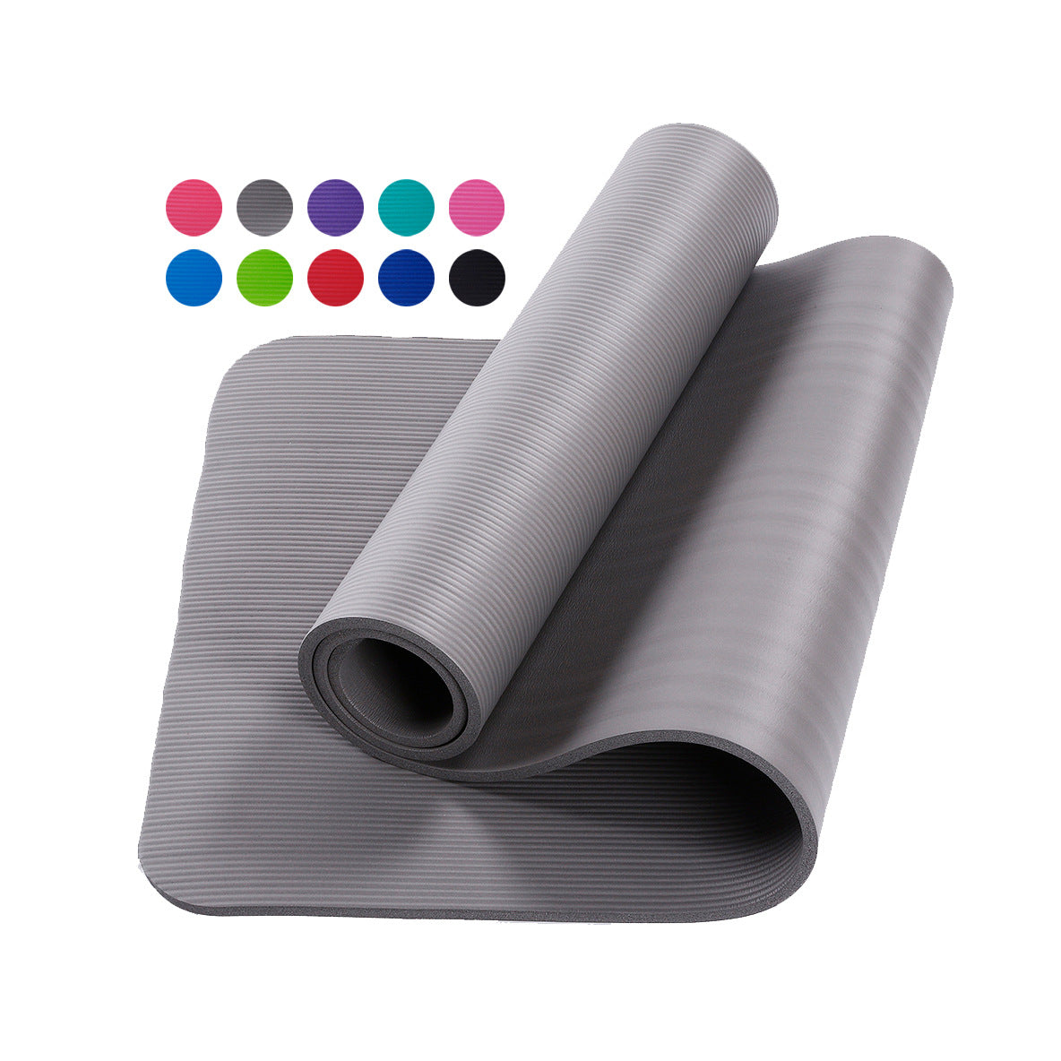 Custom Logo NBR Multi-Colored Yoga Mat | Premium Corporate Gifts and Custom Gifts