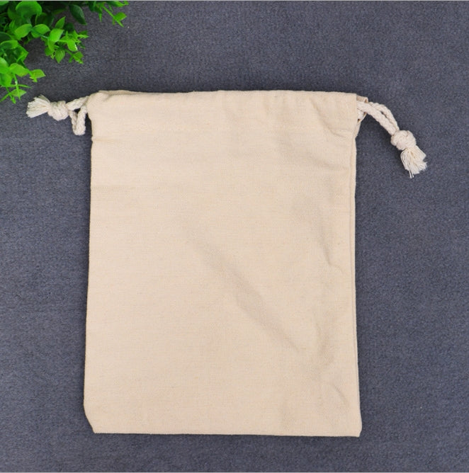 Custom Logo Canvas drawstring bags can be customized | Premium Corporate Gifts and Custom Gifts
