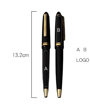 Classic Semi-metallic Style Advertising Ballpoint Pen, view 2 of 2