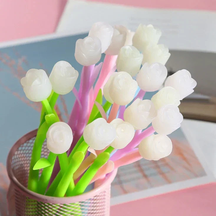 Color-changing Rose Gel Advertising Pen, view 2 of 4