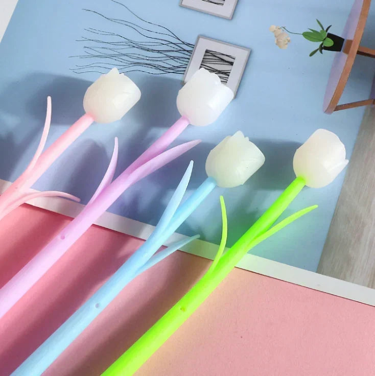 Color-changing Rose Gel Advertising Pen, view 3 of 4