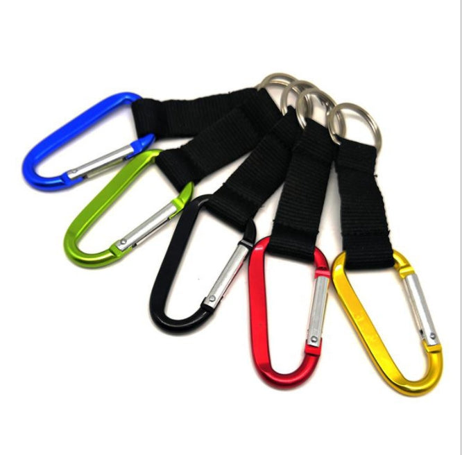 Custom Logo Camping Carabiner Ring Keychain | Premium Corporate Gifts and Custom Gifts