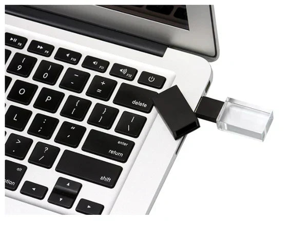 Transparent Crystal Flash Drive, view 4 of 4