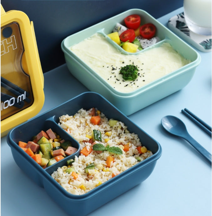 Japanese Square Bento Box printed with a company logo, corporate gift