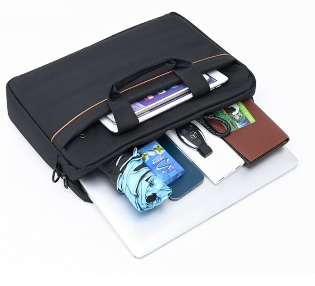Plain Briefcase printed with a company logo, corporate gift