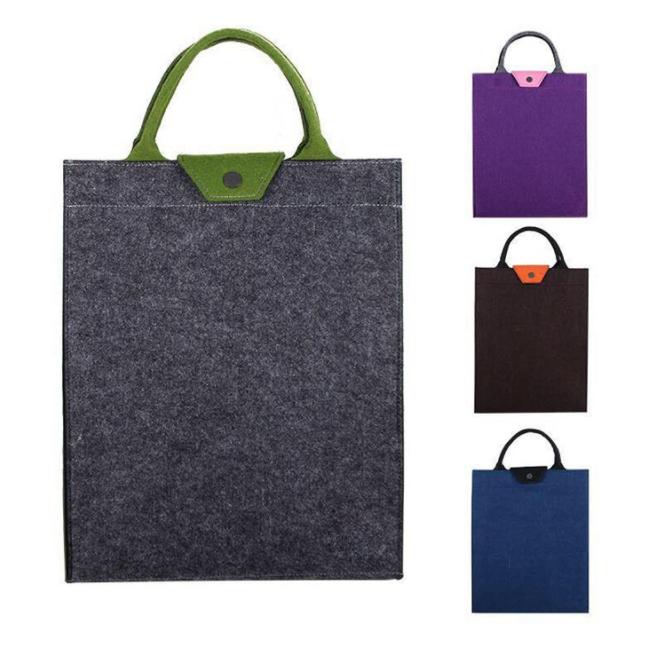 Custom Logo Felt Cloth Portable Office Computer Bag | Premium Corporate Gifts and Custom Gifts