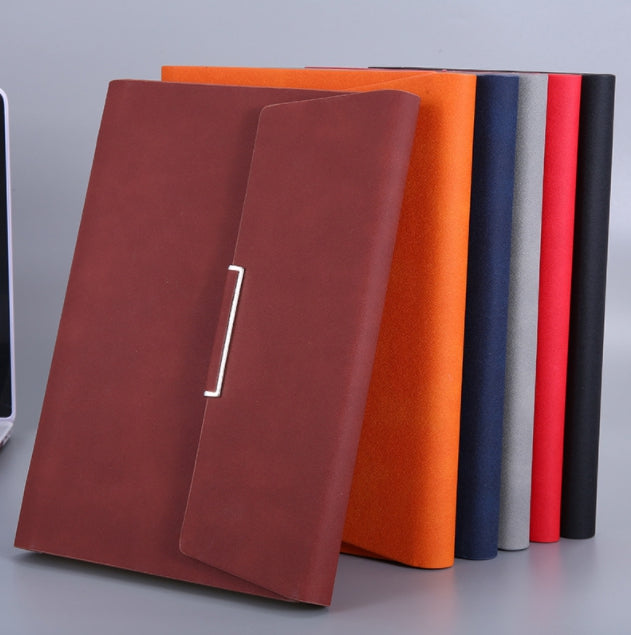 A5 Flap Leather Notebook, view 5 of 5