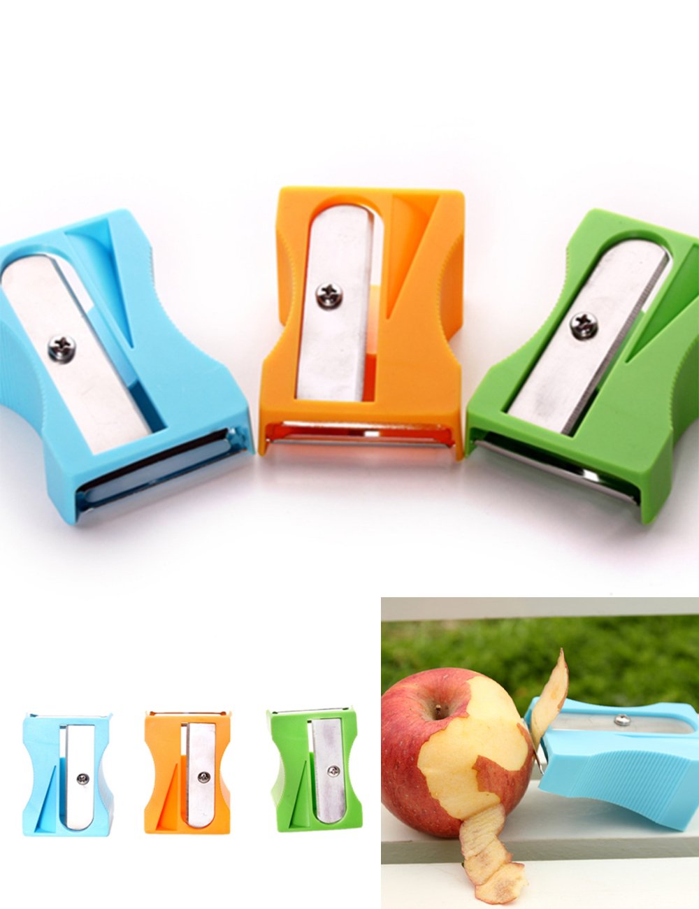 Kitchen Gadget Peeler (3 Colors) printed with a company logo, corporate gift