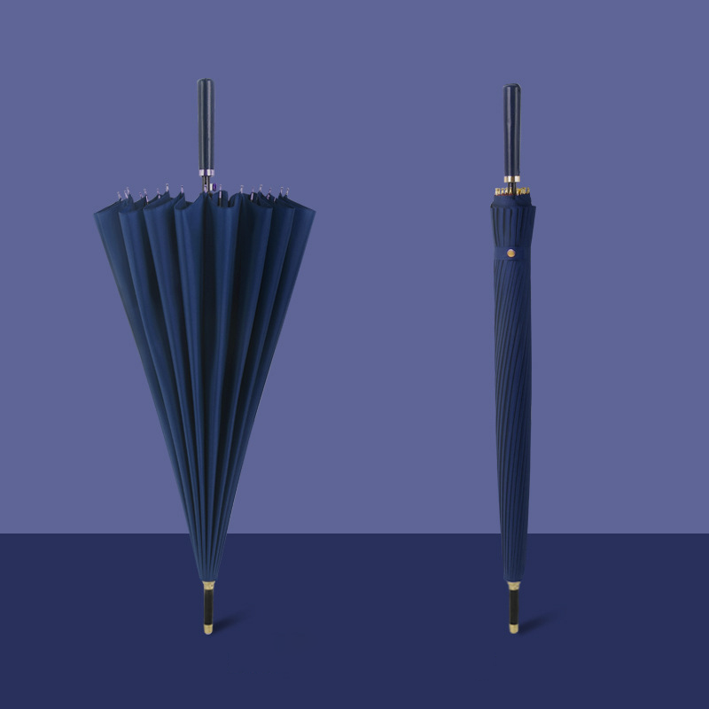24-bone Straight Pole Long-handled Umbrella, view 11 of 15