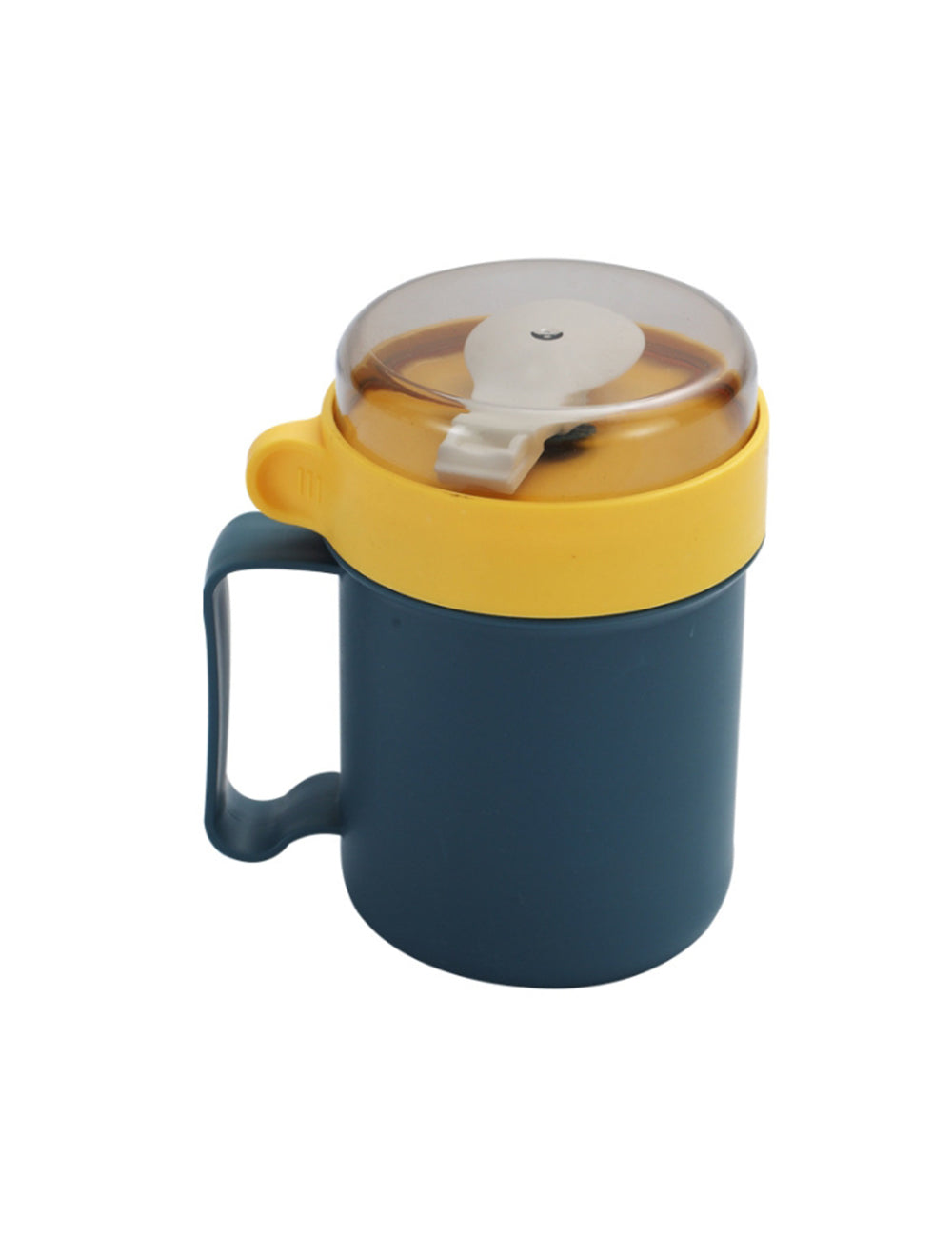 Japanese Color Jumping Soup Cup 500ml printed with a company logo, corporate gift