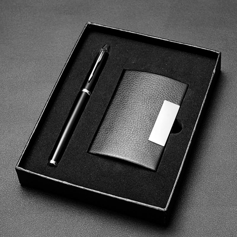 Custom Logo Office Business Card Holder Gift Box | Premium Corporate Gifts and Custom Gifts