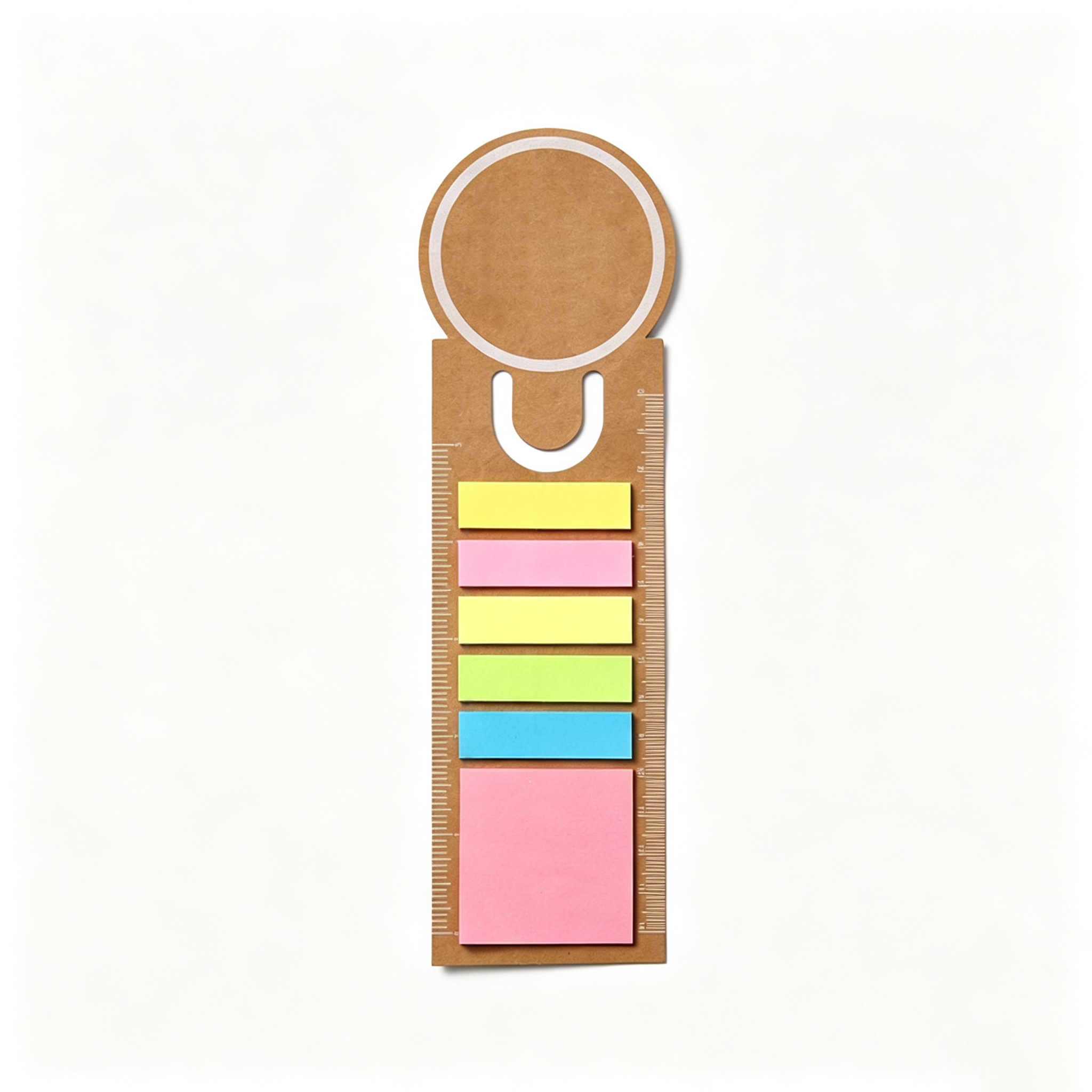 Custom Logo U-Shaped Solid Color Sticky Notes | Premium Corporate Gifts and Custom Gifts