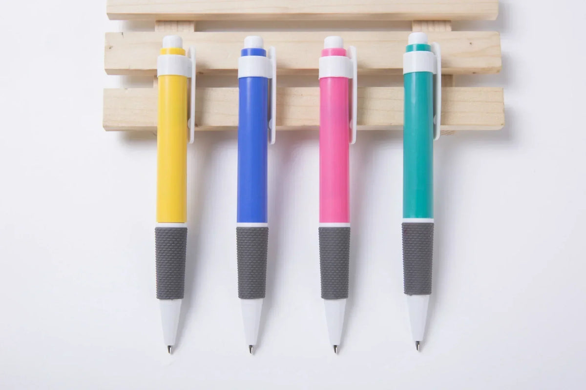 Little Chubby White Tube Anti-Slip Advertising Ballpoint Pen, view 3 of 5