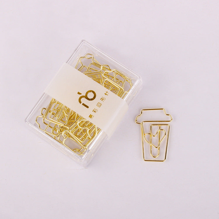 Custom Logo Custom-made paper clips (12 pieces) | Premium Corporate Gifts and Custom Gifts
