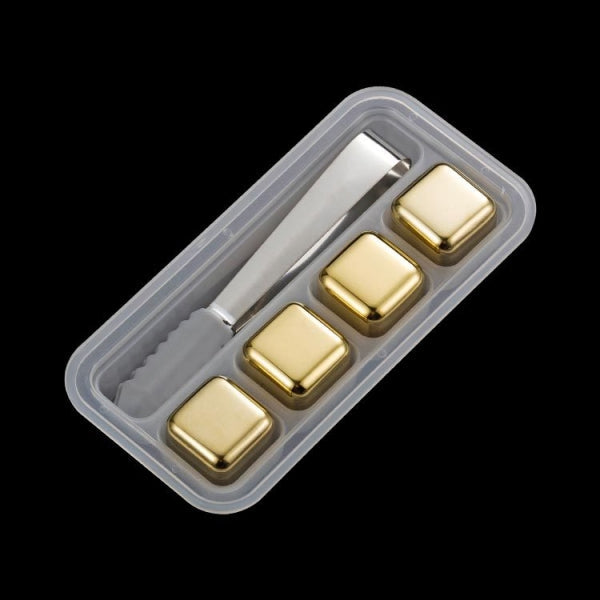 Stainless Steel Eco-friendly Ice Cube Set, view 8 of 8