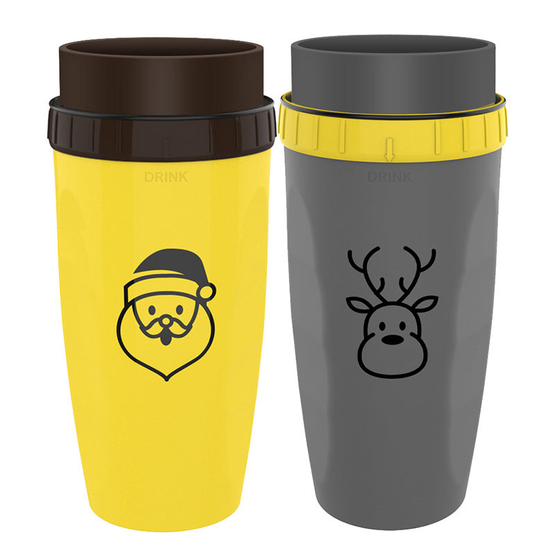 Custom Logo Creative Banana Lidless Niu Niu Cup | Premium Corporate Gifts and Custom Gifts