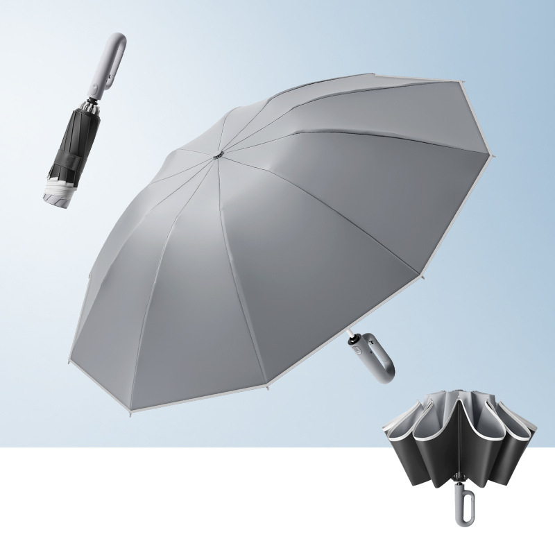 Automatic Reverse Ring Folding Umbrella, view 4 of 7