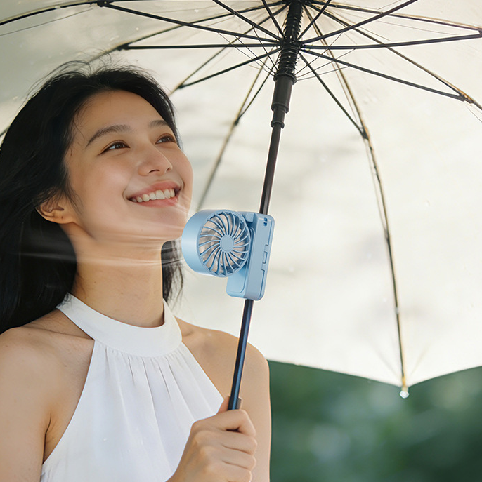 Custom Logo Clip-On Handheld Fan | Premium Corporate Gifts and Custom Gifts