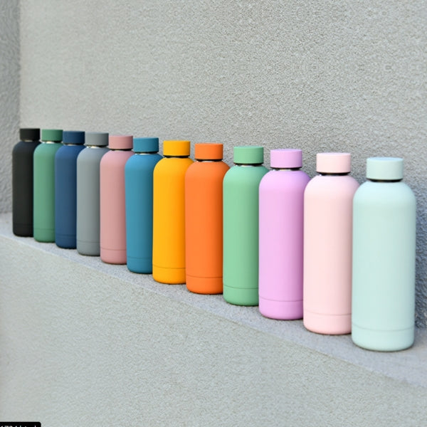 Morandi Matte Sports Thermos Mug, view 3 of 3