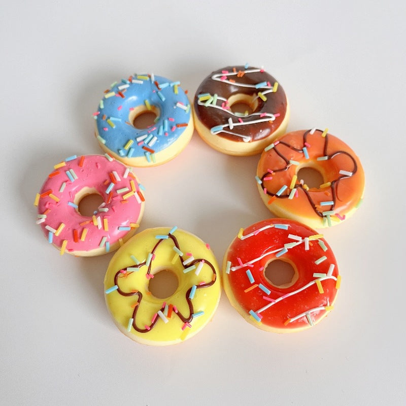 Custom Logo Simulated Donut Stress Relief Ball | Premium Corporate Gifts and Custom Gifts