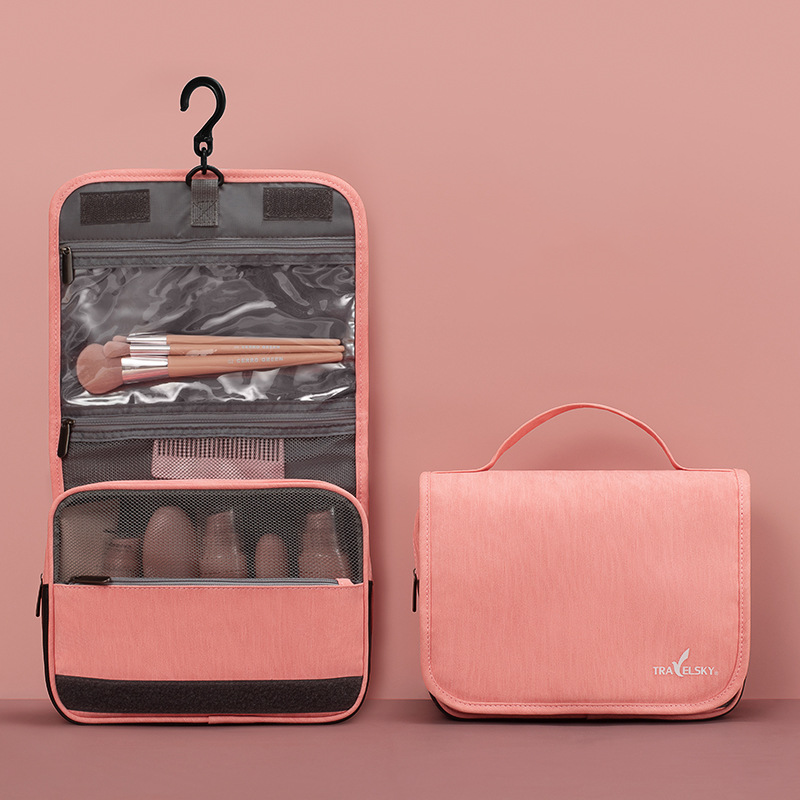 Custom Logo Waterproof Travel Hook Toiletry Bag | Premium Corporate Gifts and Custom Gifts