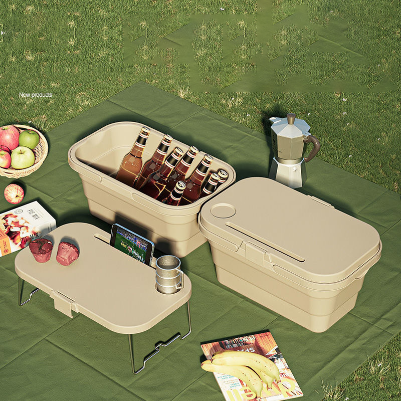 Custom Logo Outdoor Picnic Multi-functional Folding Basket | Premium Corporate Gifts and Custom Gifts