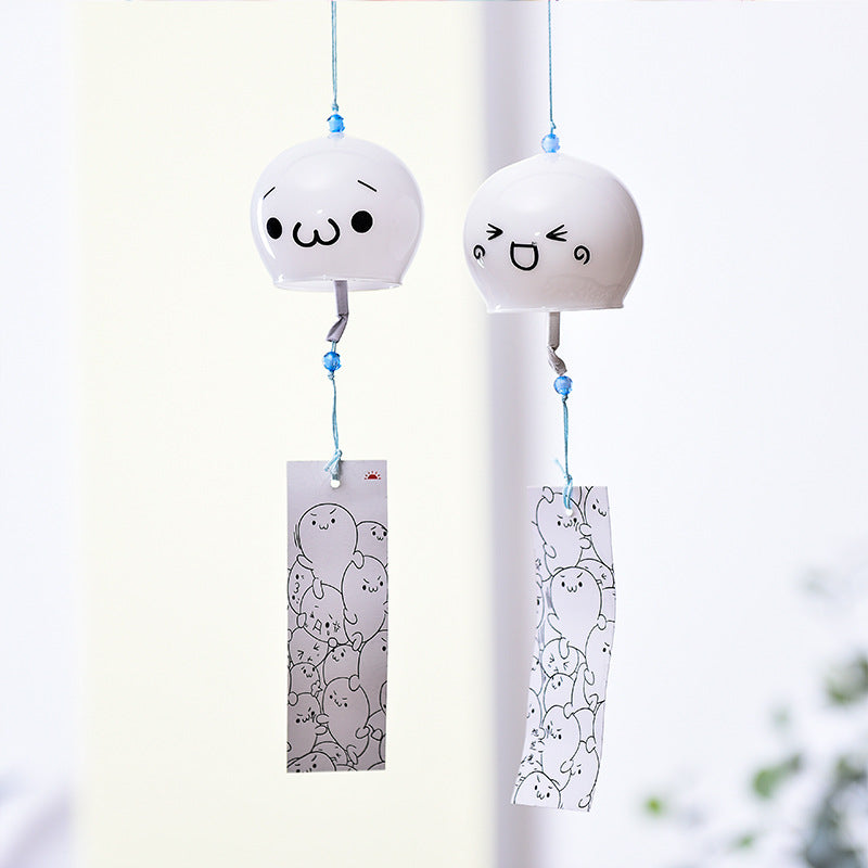 Custom Logo Japanese Glass Small Wind Chime Charm | Premium Corporate Gifts and Custom Gifts