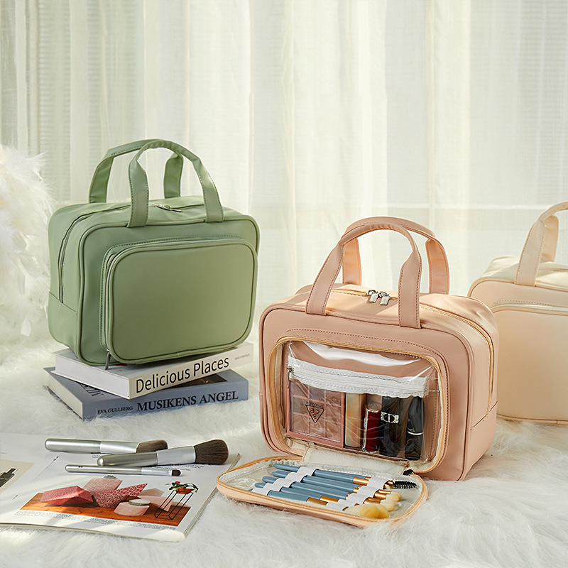 Dry and Wet Separation Candy-Colored Toiletry Bag, view 4 of 8