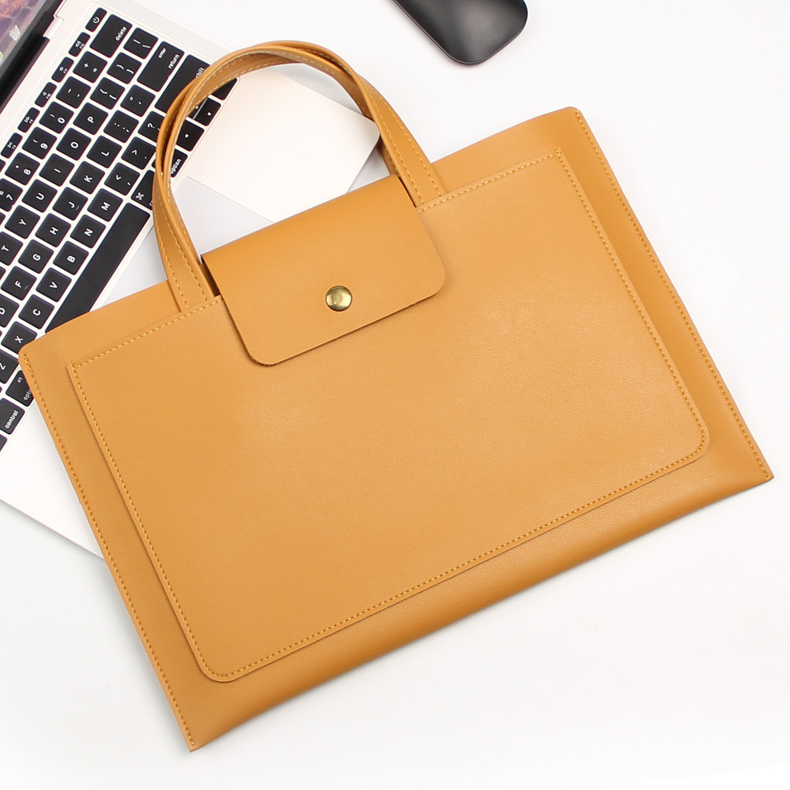 Custom Logo Leather Laptop Bag Briefcase | Premium Corporate Gifts and Custom Gifts