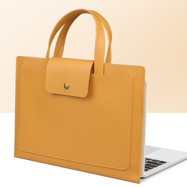 Custom Logo Leather Laptop Bag Briefcase | Premium Corporate Gifts and Custom Gifts