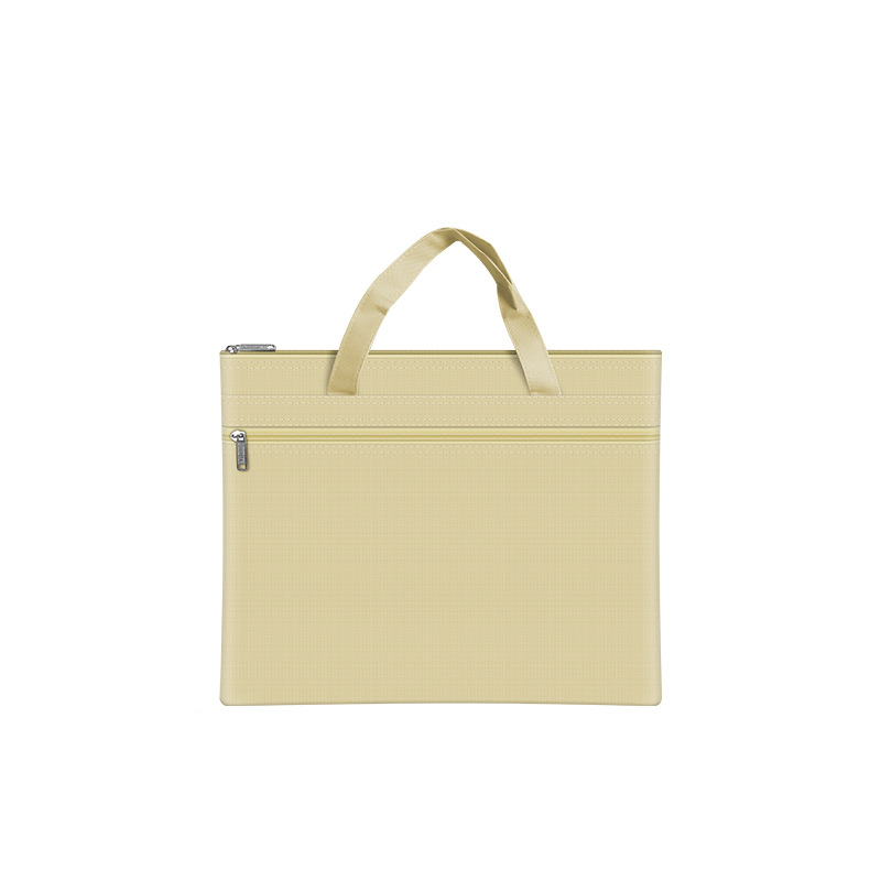 Candy-colored Double-layer Zippered Document Bag, view 6 of 8