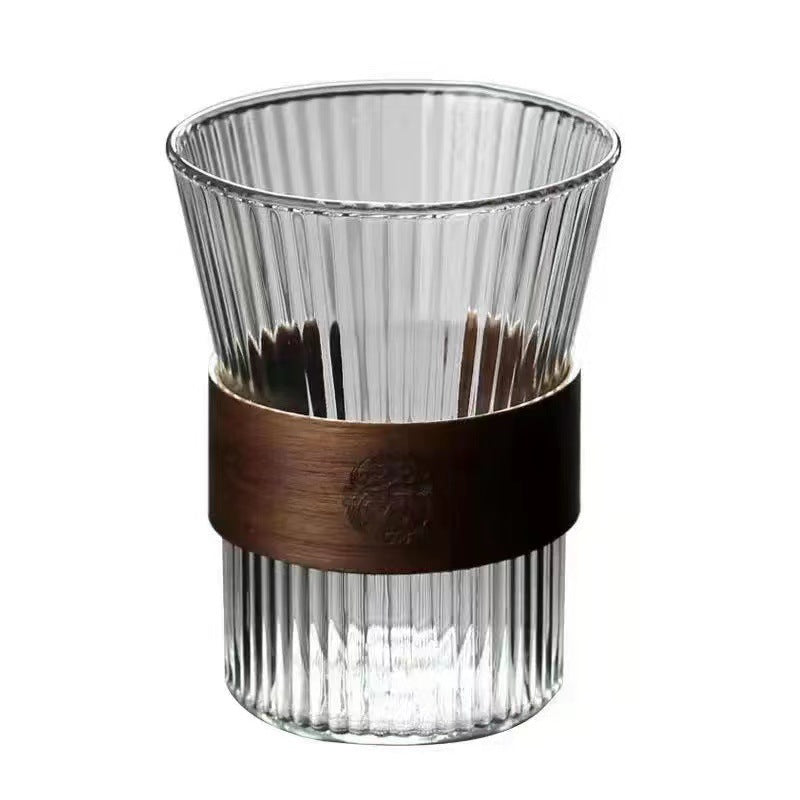 Custom Logo Wood Grain Bamboo Glass | Premium Corporate Gifts and Custom Gifts