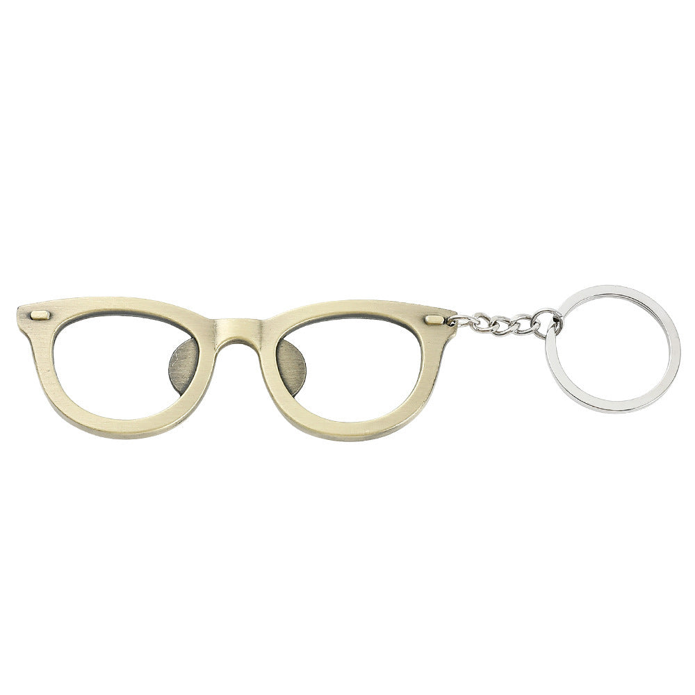 Custom Logo Glasses Bottle Opener Keychain | Premium Corporate Gifts and Custom Gifts