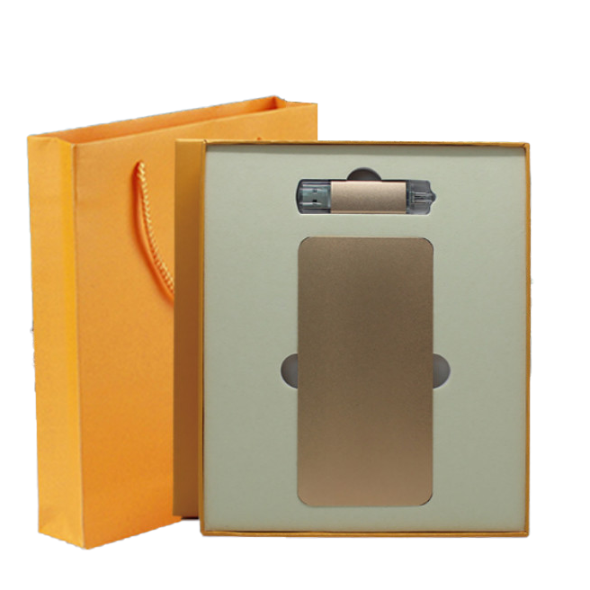 Custom Logo Flash drive + power bank exquisite gift box | Premium Corporate Gifts and Custom Gifts