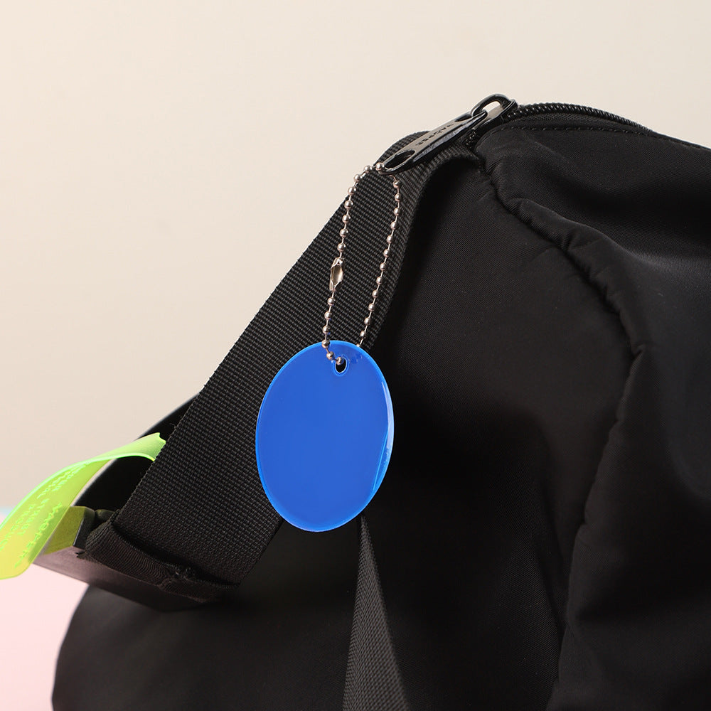 Reflective Disc Pendant, view 3 of 14
