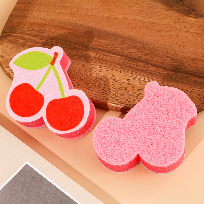 Custom Logo Shaped Dish Scrubber | Premium Corporate Gifts and Custom Gifts