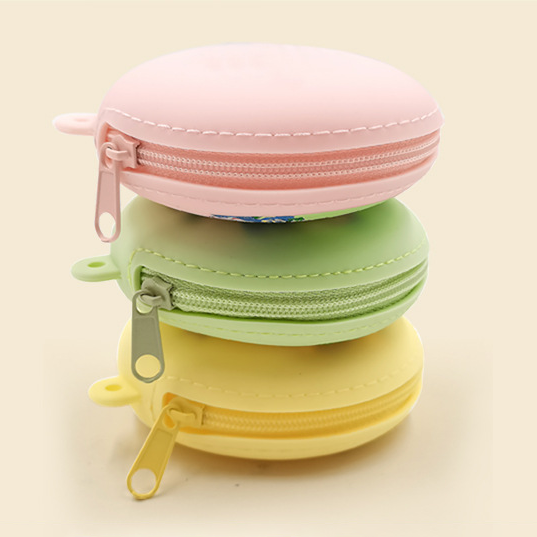 Round Lanyard Silicone Coin Purse, view 12 of 13