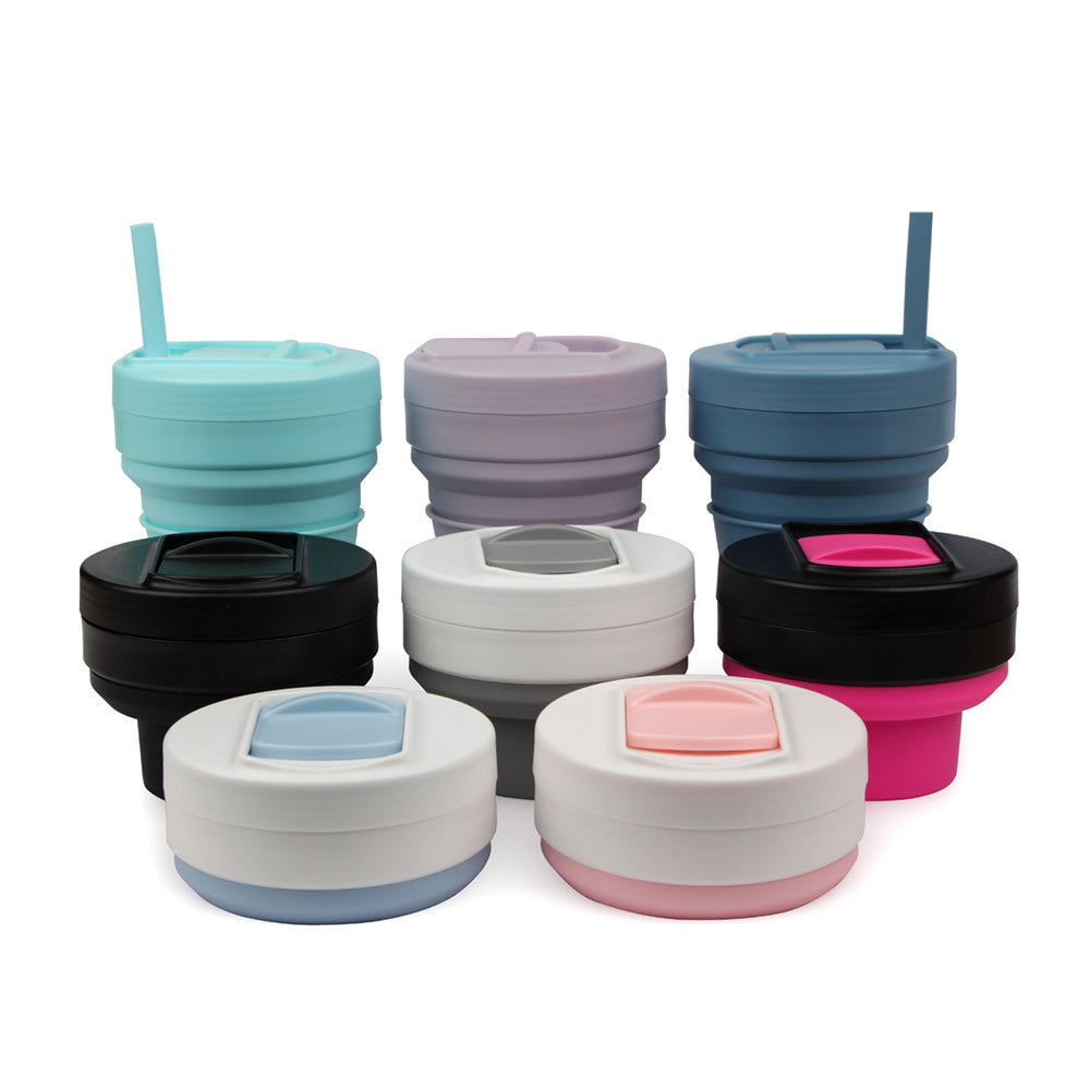 Custom Logo Silicone Folding Water Cup | Premium Corporate Gifts and Custom Gifts