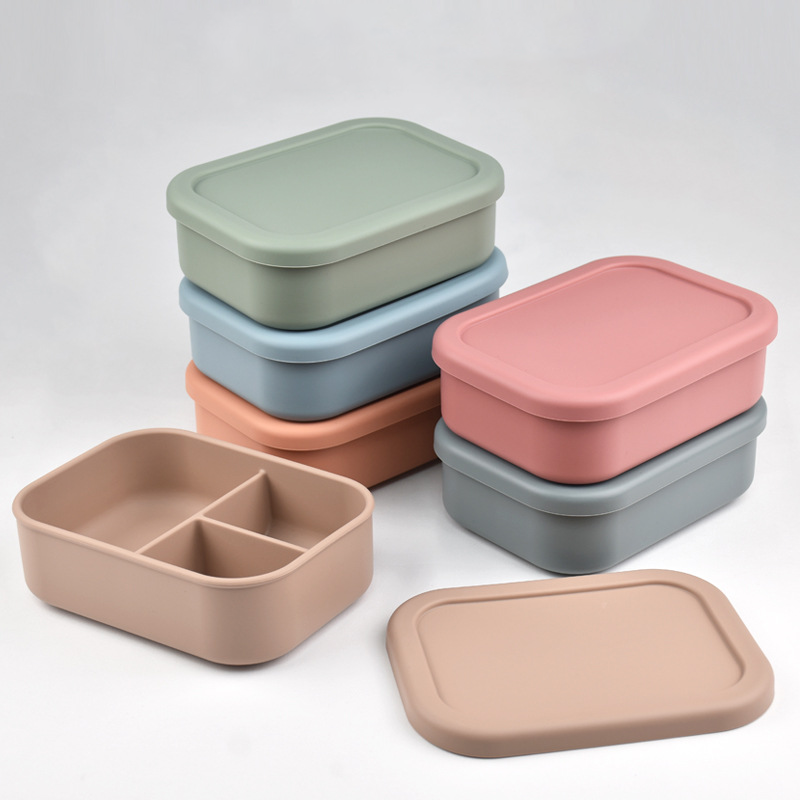 Multi-color Silicone Bento Box, view 10 of 10