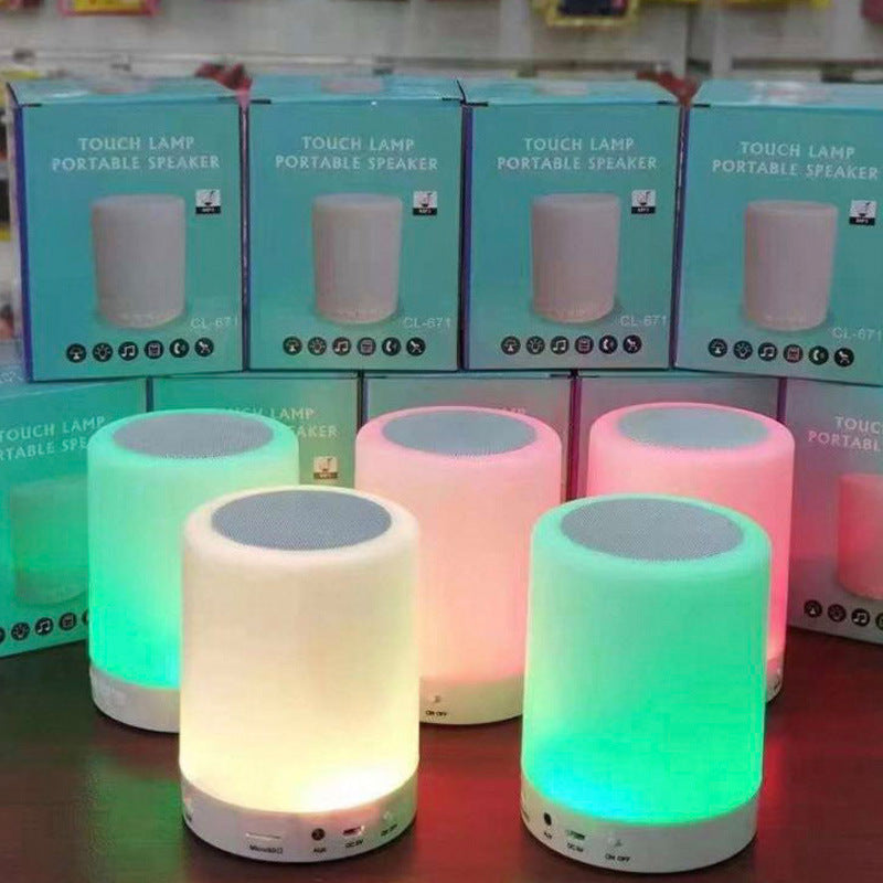Custom Logo Tap Light Bluetooth Speaker | Premium Corporate Gifts and Custom Gifts