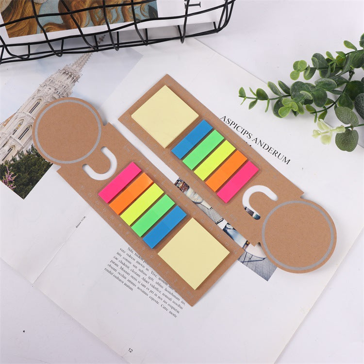 Custom Logo U-Shaped Solid Color Sticky Notes | Premium Corporate Gifts and Custom Gifts