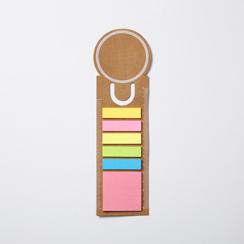 Custom Logo U-Shaped Solid Color Sticky Notes | Premium Corporate Gifts and Custom Gifts