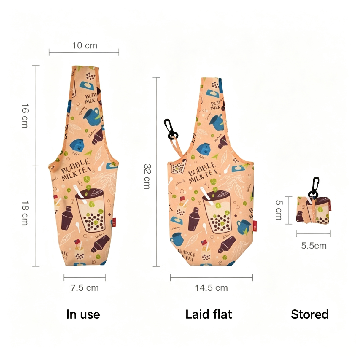 Custom logo Washable Beverage Storage Bag – image 3