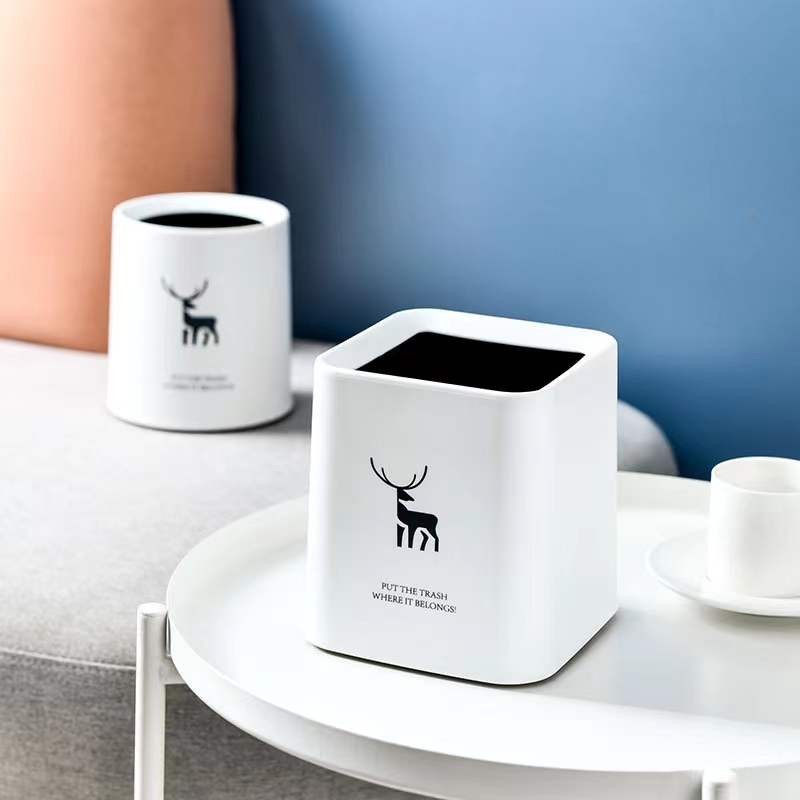 Custom Logo Nordic-style desktop trash can | Premium Corporate Gifts and Custom Gifts