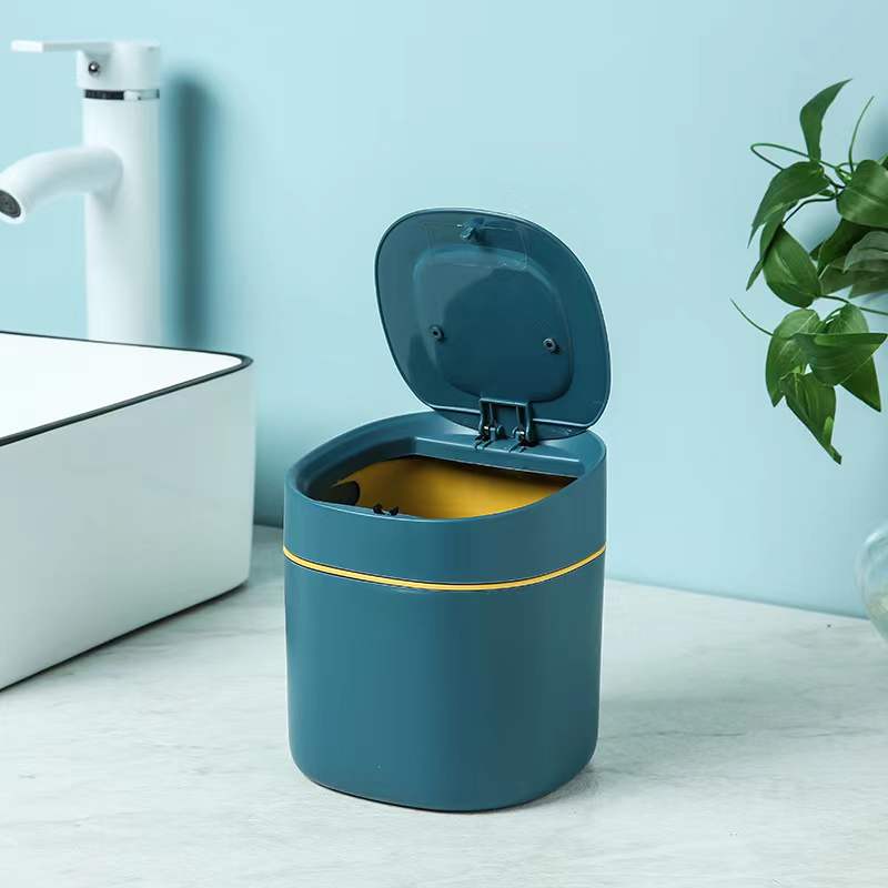 Custom Logo Elegant Mini Table Trash Can | Premium Corporate Gifts and Custom Gifts