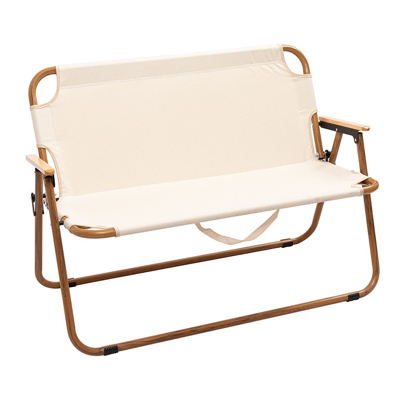 Custom Logo Outdoor Camping Travel Aluminum Alloy Double Folding Chair | Premium Corporate Gifts and Custom Gifts