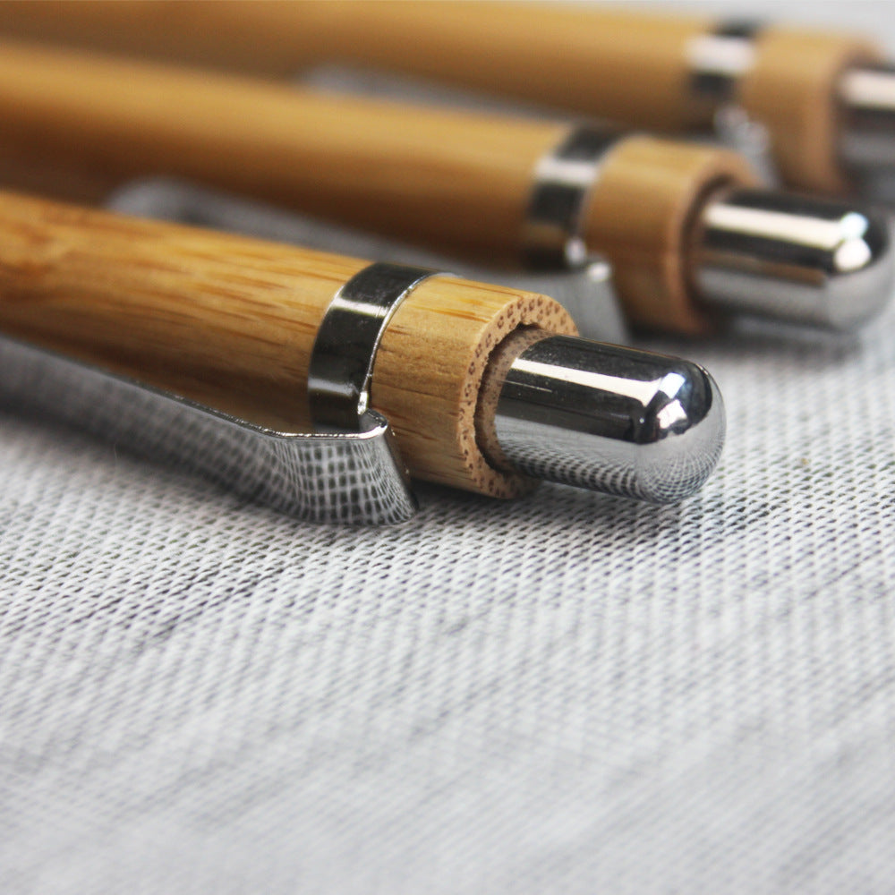 Bamboo and Wood Advertising Pen, view 3 of 6
