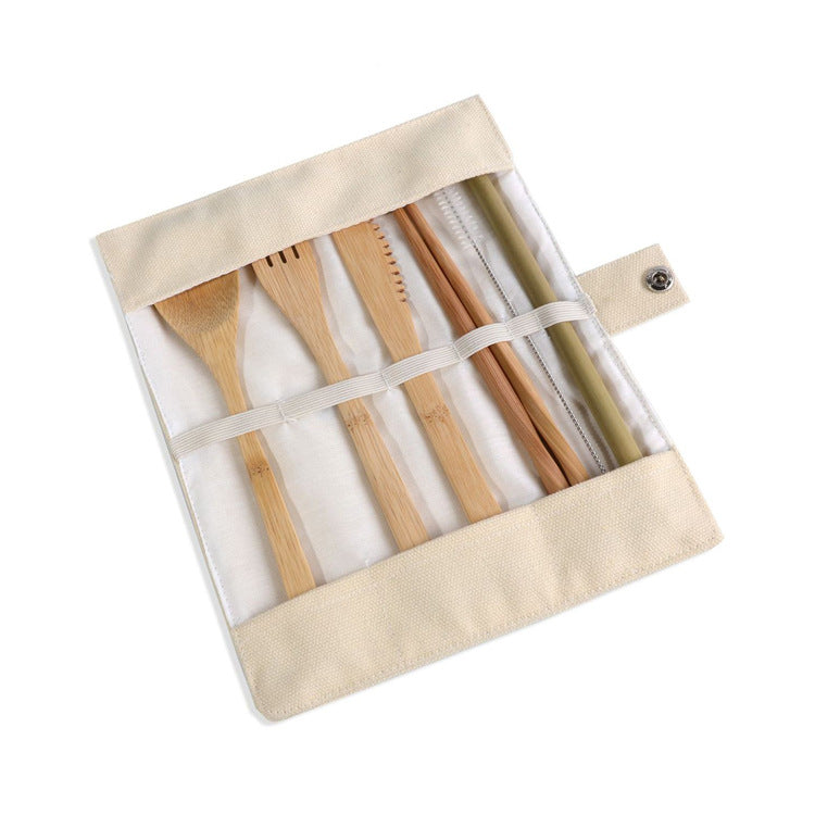 Japanese Wooden Tableware Six-piece Set, view 5 of 10