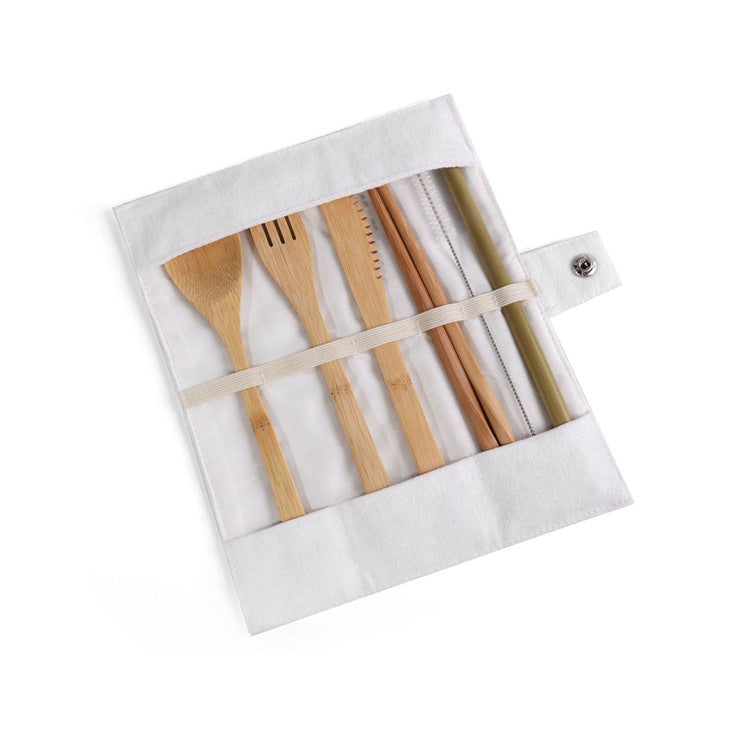 Japanese Wooden Tableware Six-piece Set, view 8 of 10
